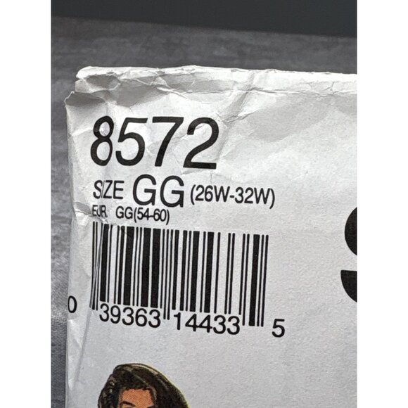 Simplicity Plus Size Dress Sewing Pattern 8572 26W 28W 30W 32W 1993 Vintage - Picture 2 of 9